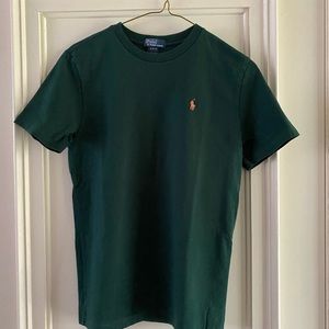 Ralph Lauren Boys Green Tee Shirt Size M